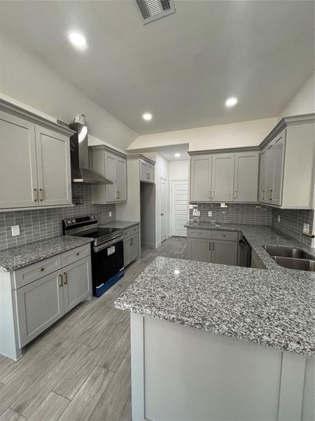 Furnished interior view inside a new home in , La Porte (Image 10).