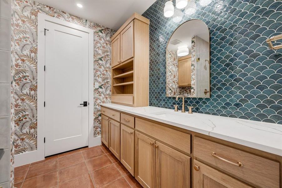 Furnished interior view inside a new home in Fleming Pointe, Fort Worth (Image 17).