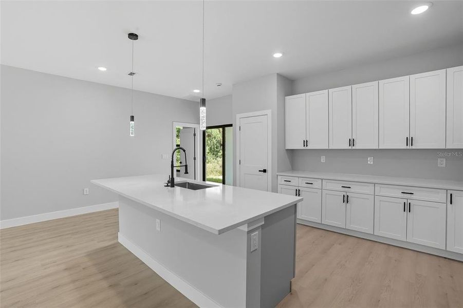 Furnished interior view inside a new home in , Lehigh Acres (Image 8).