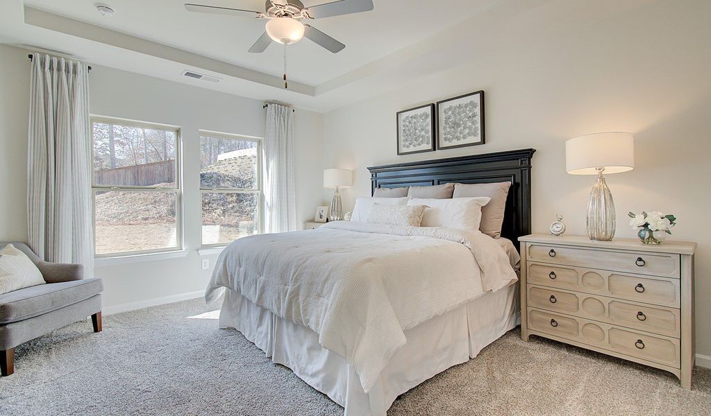 Northbrook floorplan modeled at Vistas at Towne Mill in Canton, GA. Northbrook floorplan modeled at Vistas at Towne Mill in Canton, GA.