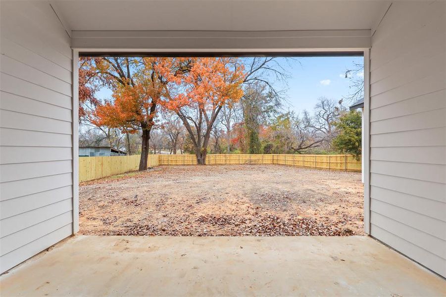 Exterior details and patio area of a home in , Dallas (Image 17).