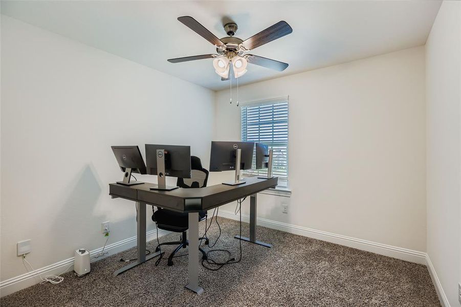 Furnished interior view inside a new home in , Little Elm (Image 29).