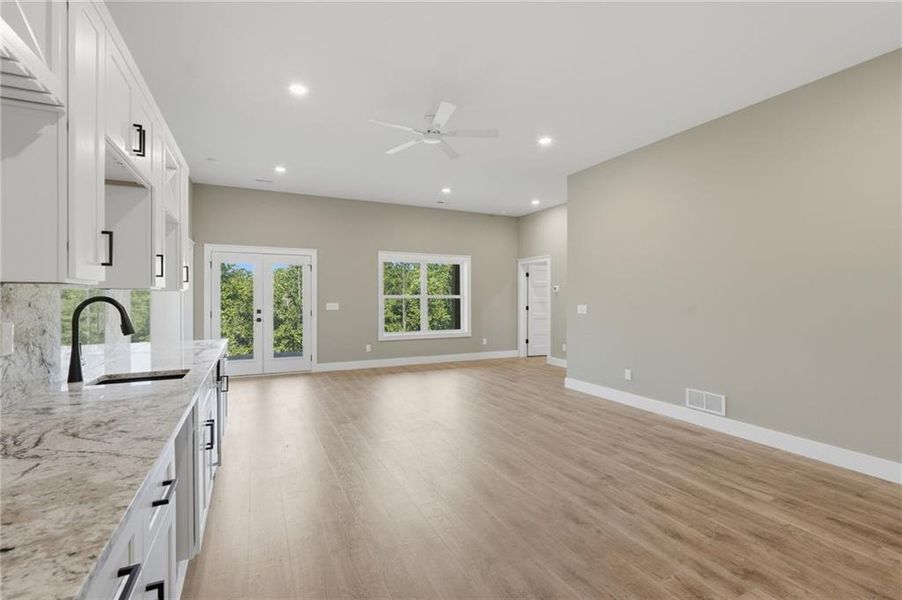 Spacious, unfurnished interior of a new home in , Talking Rock (Image 34). Spacious, unfurnished interior of a new home in , Talking Rock (Image 34).