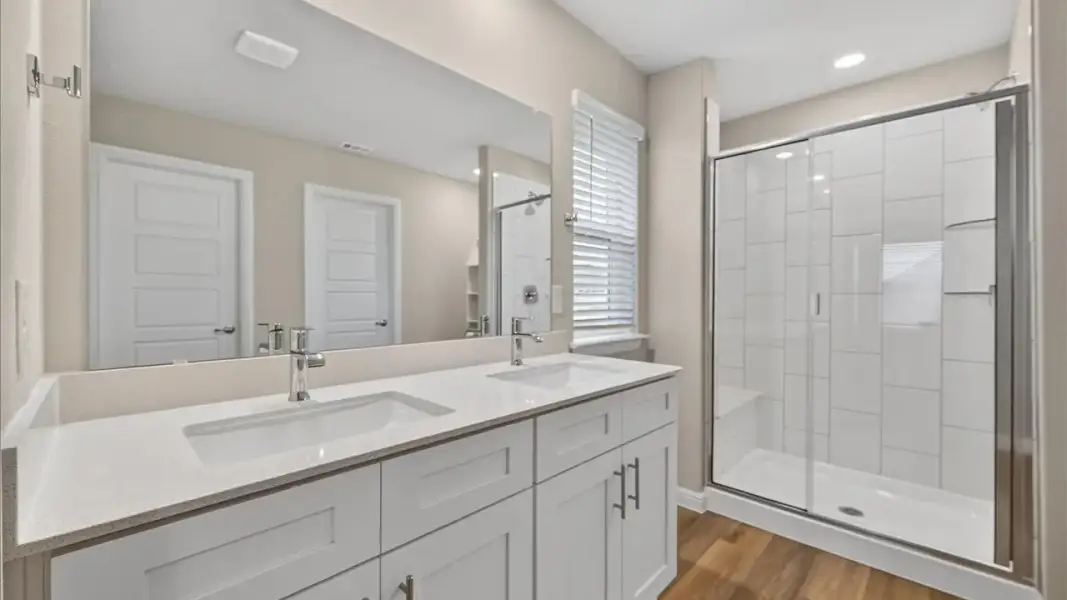 Furnished interior view inside a new home in Parkerville Meadows, DeSoto (Image 7).