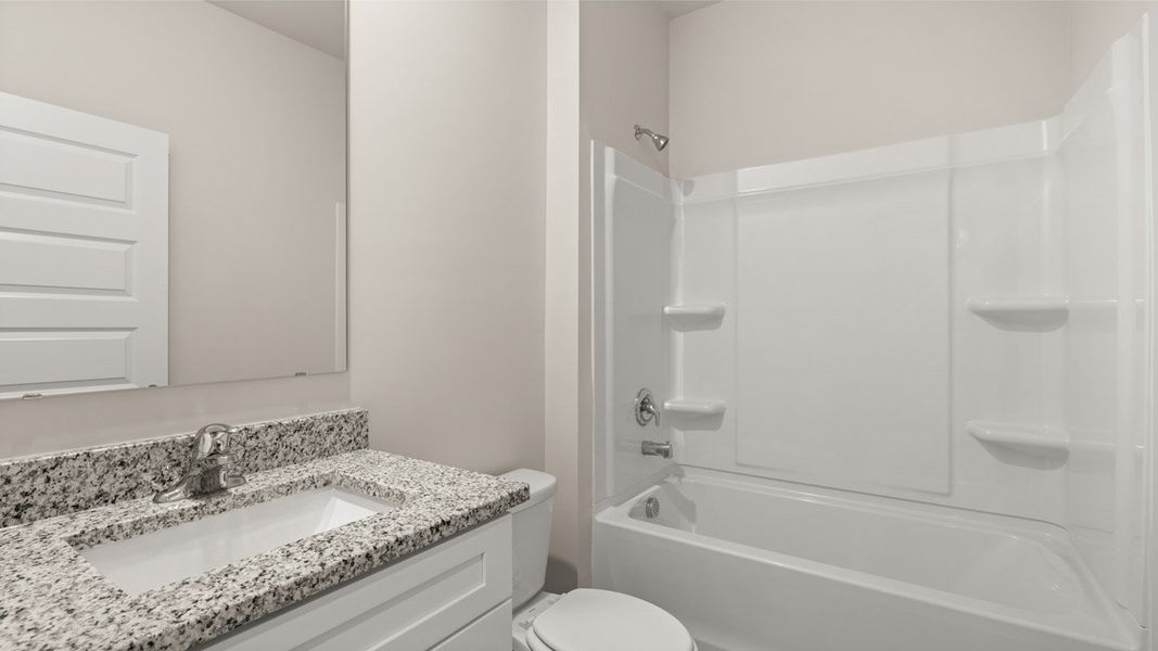 Furnished interior view inside a new home in Southwind Village, Evans (Image 12).