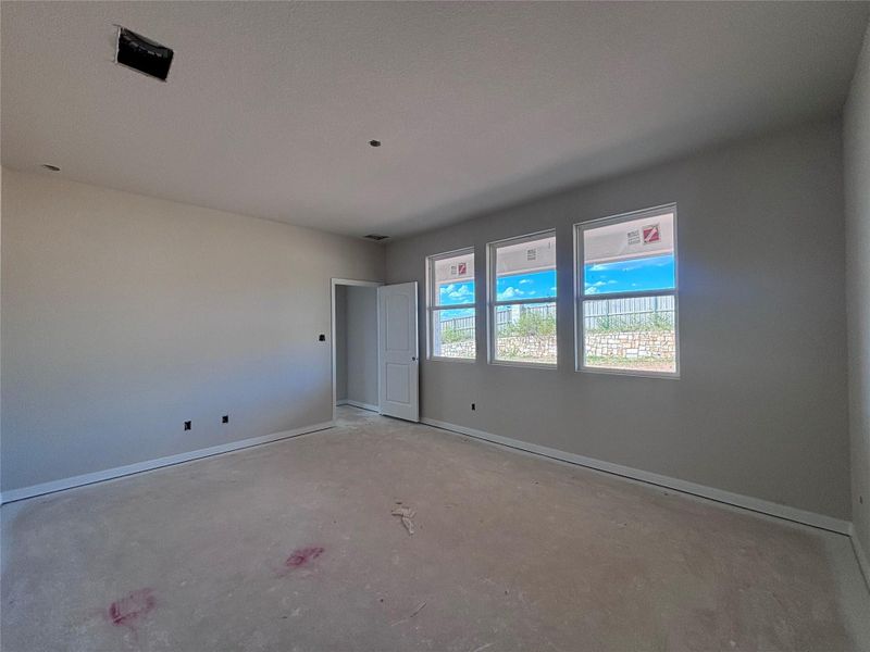 In-progress construction of a new home in The Colony 50s, Bastrop, TX (Image 33).