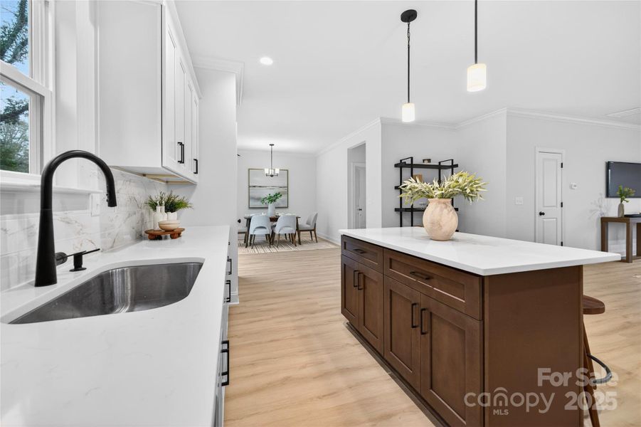 Furnished interior view inside a new home in , Mount Holly (Image 4). Furnished interior view inside a new home in , Mount Holly (Image 4).