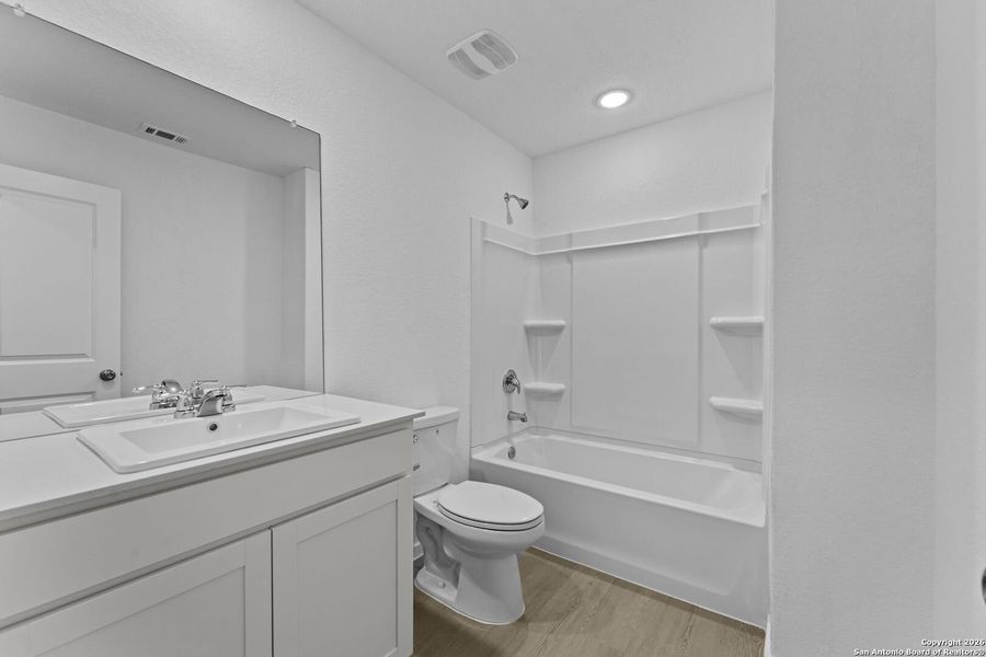 Furnished interior view inside a new home in , New Braunfels (Image 5).