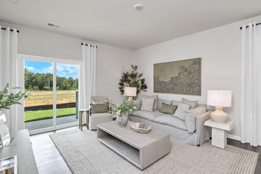 Furnished interior view inside a new home in Mulberry Landing, Orangeburg (Image 14).
