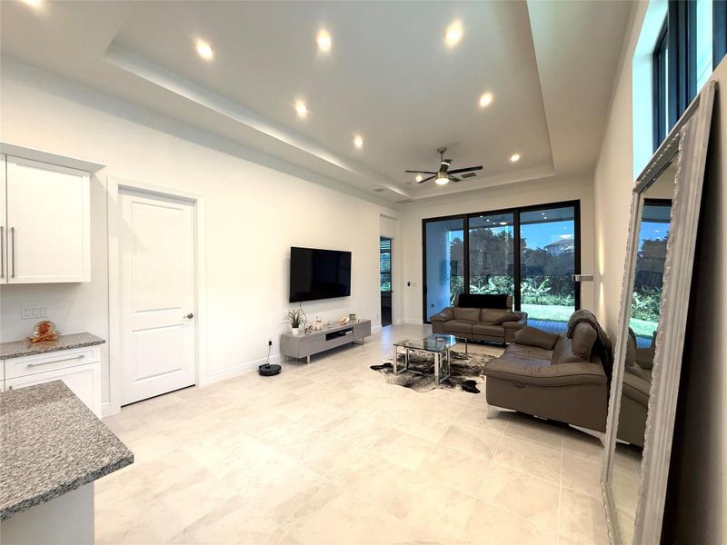 Furnished interior view inside a new home in , Port St. Lucie (Image 16).
