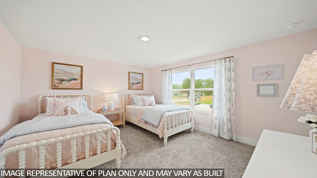 Furnished interior view inside a new home in Sunterra Lakes, Brookshire (Image 24).
