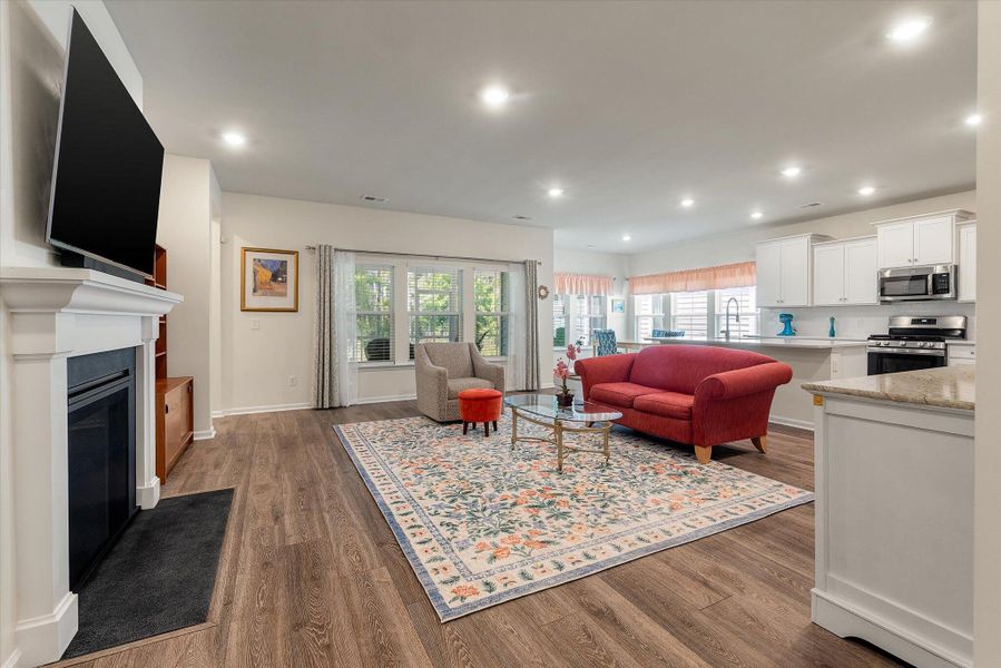 Furnished interior view inside a new home in Horizons at Summers Corner | 55+: The Legends, Summerville (Image 17). Furnished interior view inside a new home in Horizons at Summers Corner | 55+: The Legends, Summerville (Image 17).