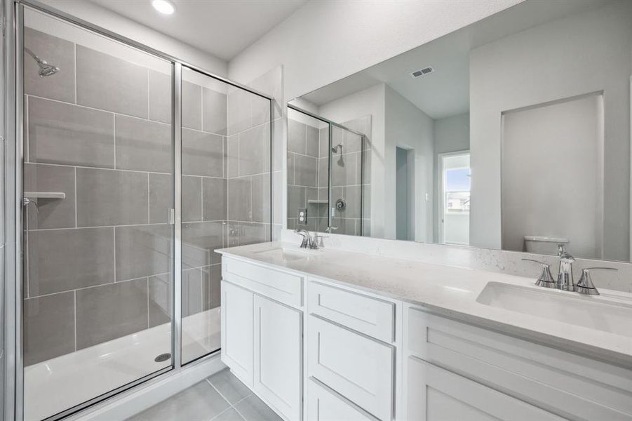 Furnished interior view inside a new home in Bellagio, Forney (Image 7).