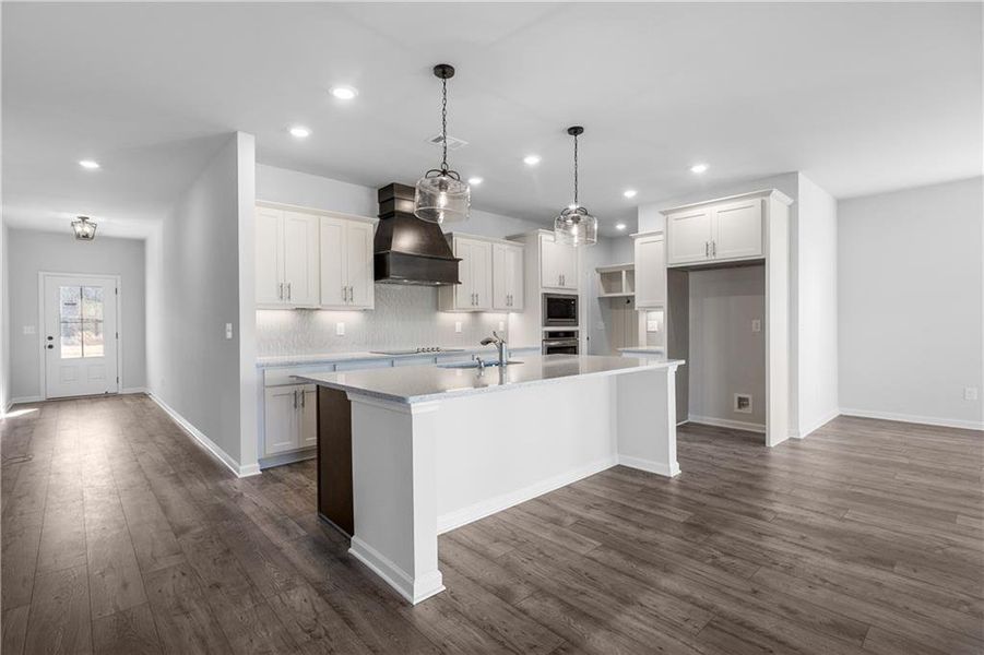 Furnished interior view inside a new home in Harmony Farms, Eatonton (Image 12).