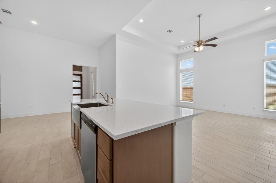Furnished interior view inside a new home in Lago Mar, La Marque (Image 16).