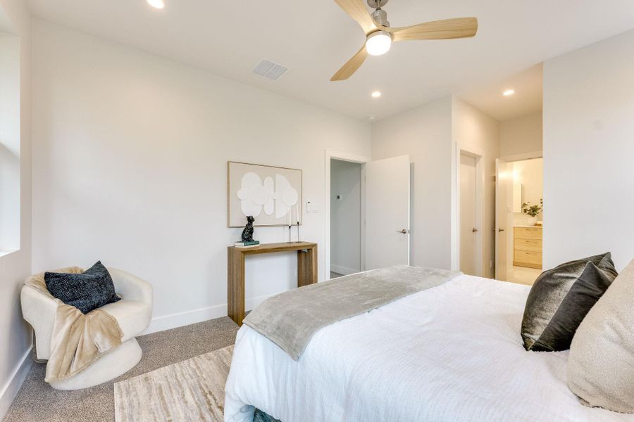 Furnished interior view inside a new home in , Austin (Image 18).