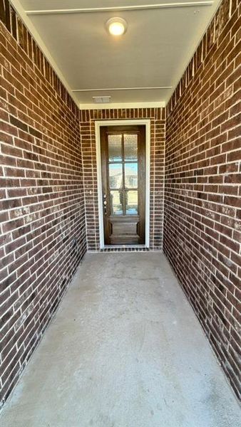 Exterior details and patio area of a home in Liberty Pointe, Gainesville (Image 10).