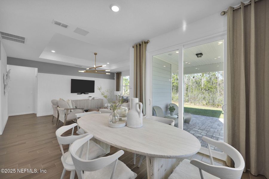 Furnished interior view inside a new home in Westerly Park at Wildlight, Yulee (Image 5). Furnished interior view inside a new home in Westerly Park at Wildlight, Yulee (Image 5).