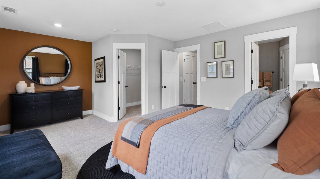 Representative furnished interior of a home built from the Litchfield by DRB Homes in El Dorado, Spartanburg (Image 25). Representative furnished interior of a home built from the Litchfield by DRB Homes in El Dorado, Spartanburg (Image 25).