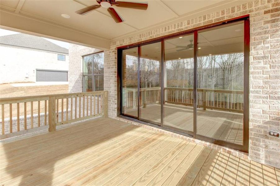 Exterior details and patio area of a home in , Conyers (Image 21).