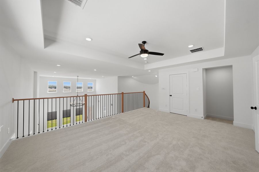 Spacious, unfurnished interior of a new home in Aster Park, McKinney (Image 31).