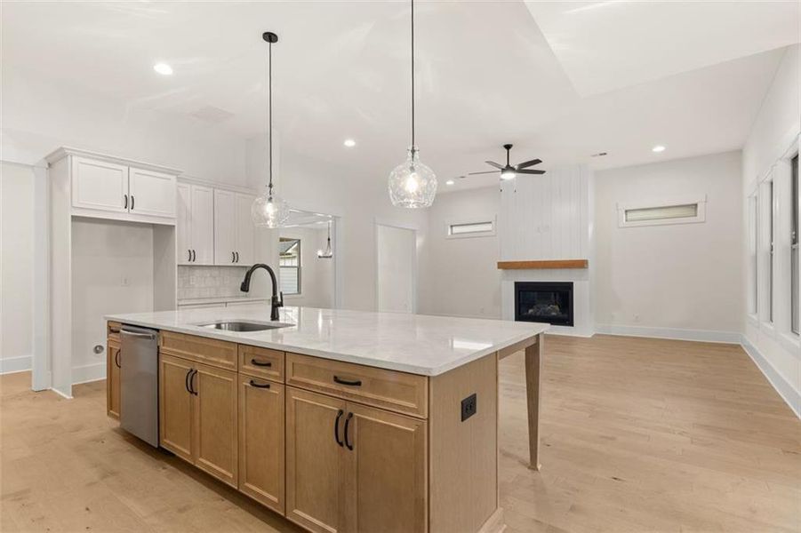 Furnished interior view inside a new home in Soleil Summit Chase, Snellville (Image 10).