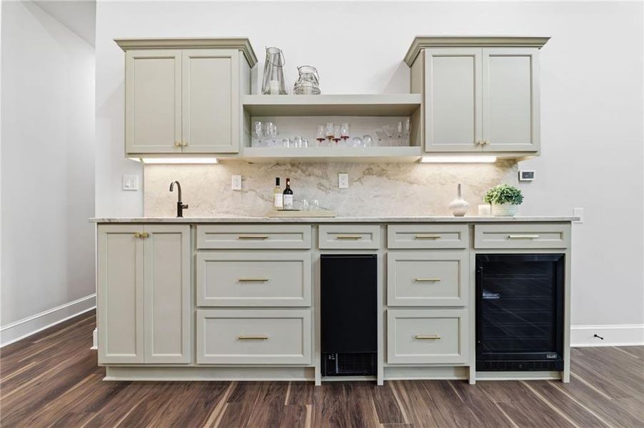 Furnished interior view inside a new home in , Acworth (Image 46).