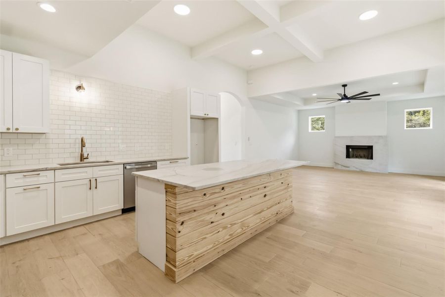 Furnished interior view inside a new home in , Wimberley (Image 6).