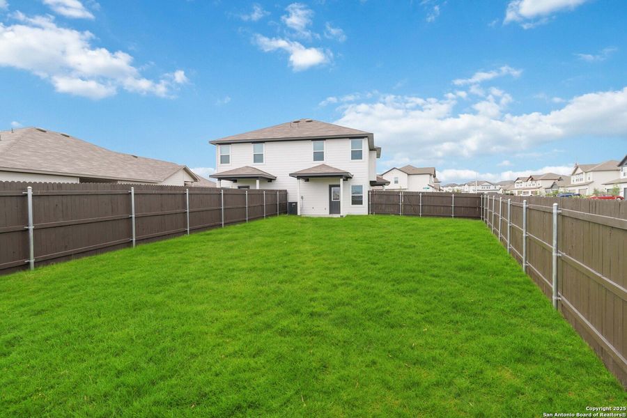 Exterior details and patio area of a home in , Converse (Image 3).
