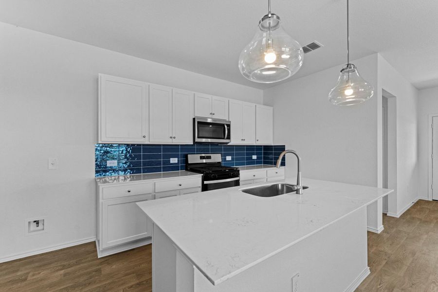 Furnished interior view inside a new home in , Kyle (Image 5).