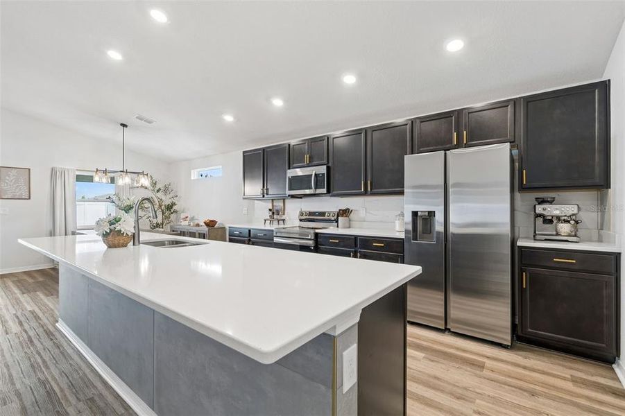 Furnished interior view inside a new home in , Zephyrhills (Image 17).