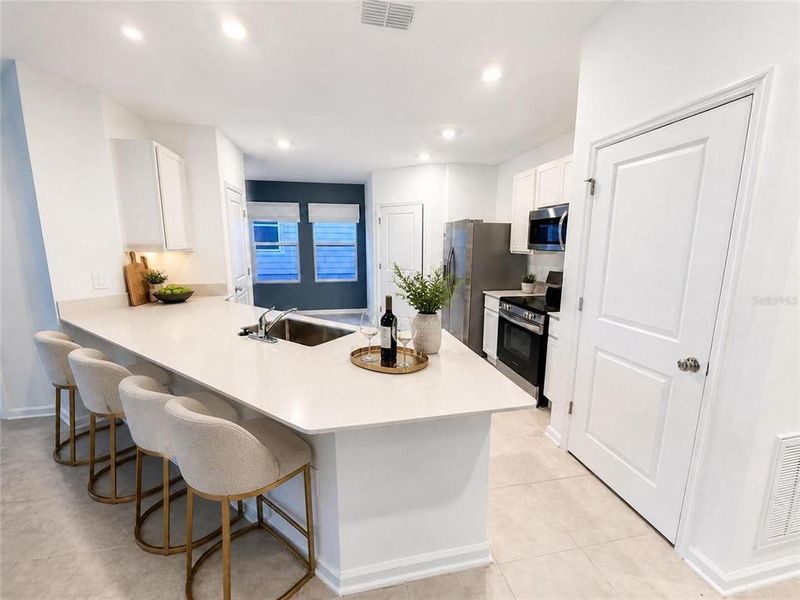 Furnished interior view inside a new home in , Groveland (Image 14).