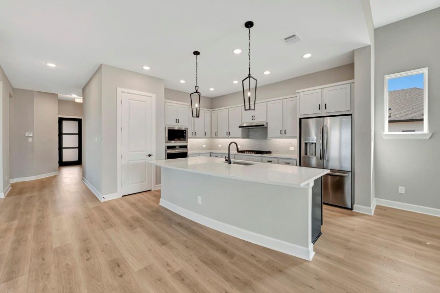 Furnished interior view inside a new home in COLTON 45' Homesites, Todd Mission (Image 9).