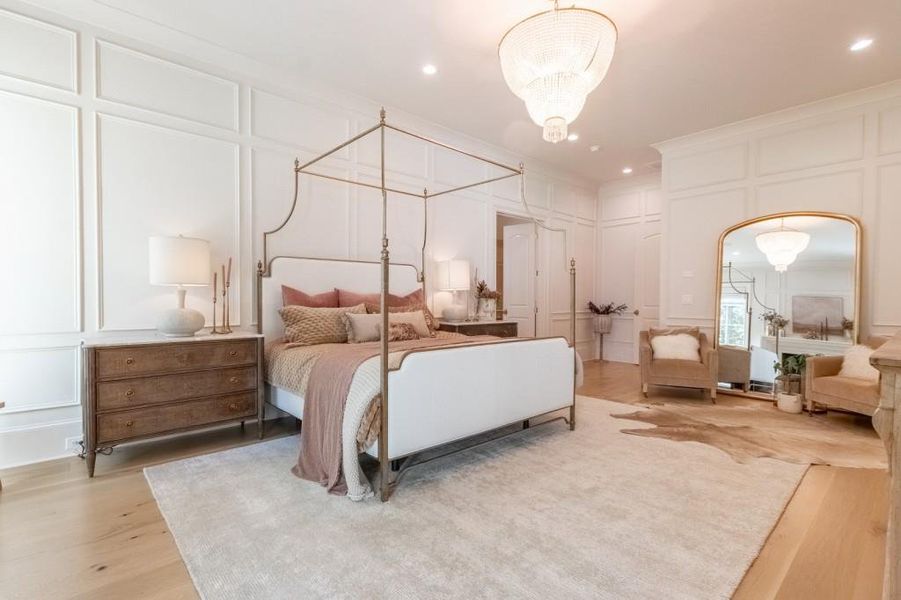 Furnished interior view inside a new home in , Canton (Image 18).