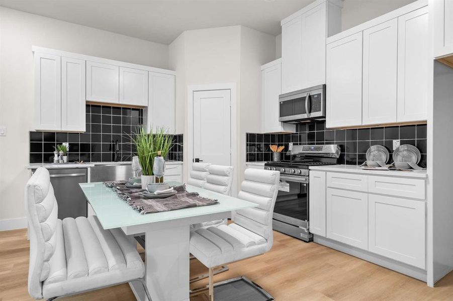 Furnished interior view inside a new home in , Irving (Image 25). Furnished interior view inside a new home in , Irving (Image 25).