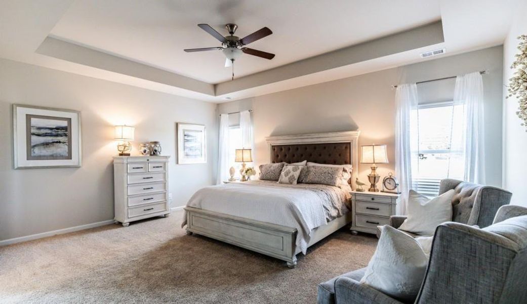 Furnished interior view inside a new home in Jones Ridge, Dallas (Image 10).