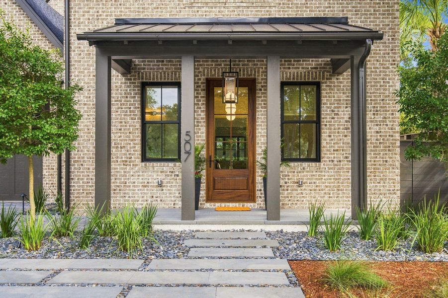 Exterior details and patio area of a home in , Mount Pleasant (Image 38).