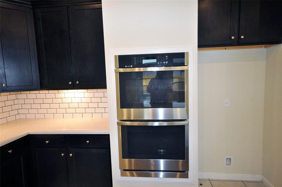 Double Self Cleaning ovens