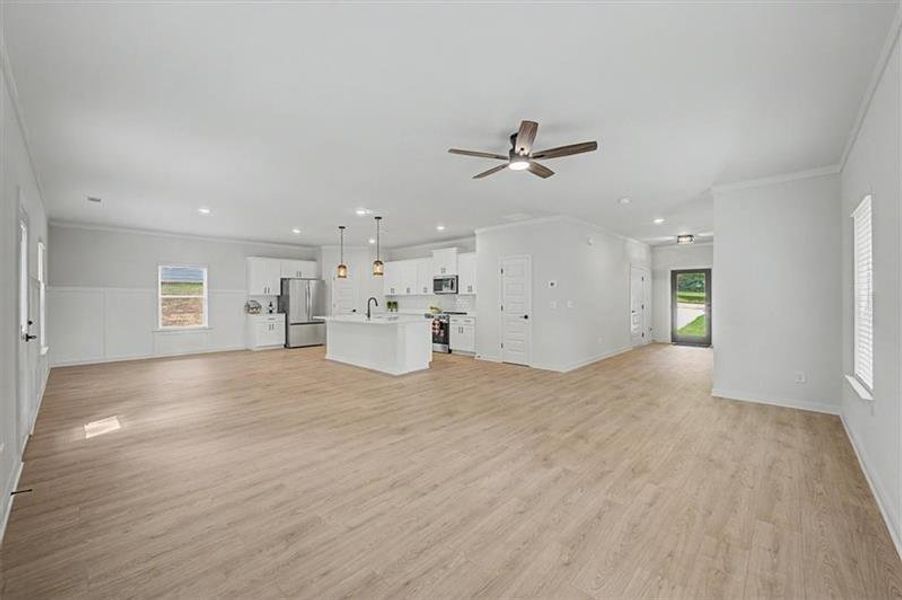 Spacious, unfurnished interior of a new home in , Canton (Image 33). Spacious, unfurnished interior of a new home in , Canton (Image 33).