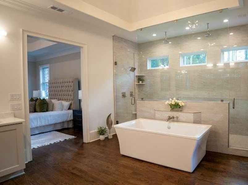 Furnished interior view inside a new home in , Athens (Image 37).