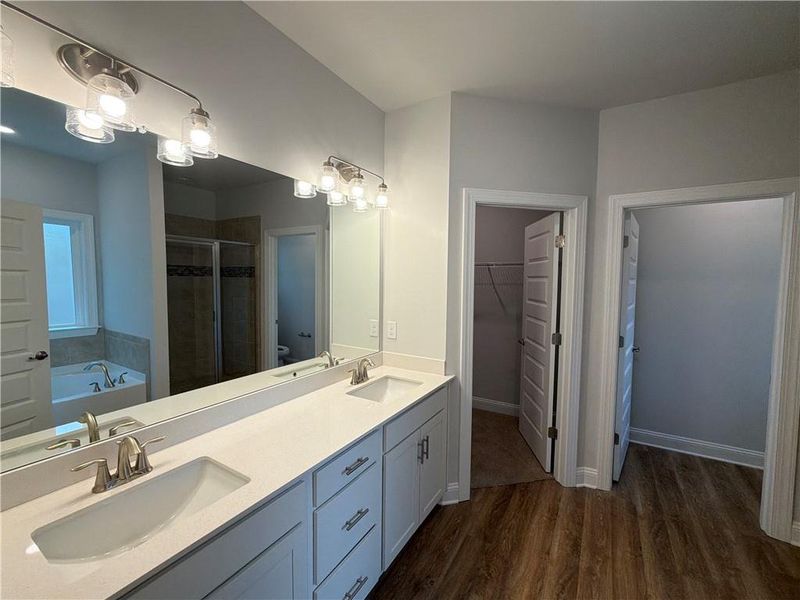 Furnished interior view inside a new home in Tuscany Hills, Douglasville (Image 4).
