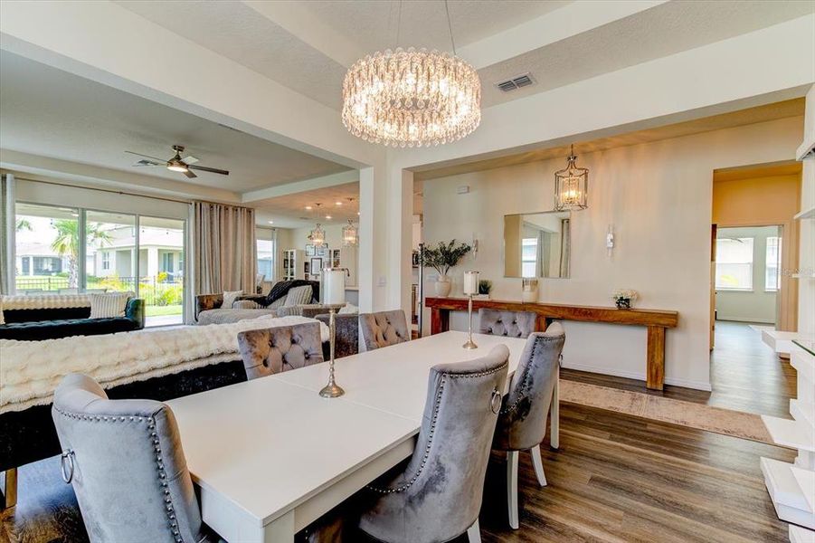 Furnished interior view inside a new home in Archers Mill, Ormond Beach (Image 46).