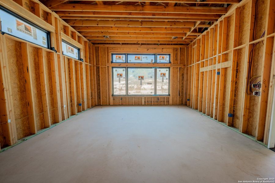 In-progress construction of a new home in , Boerne, TX (Image 17).