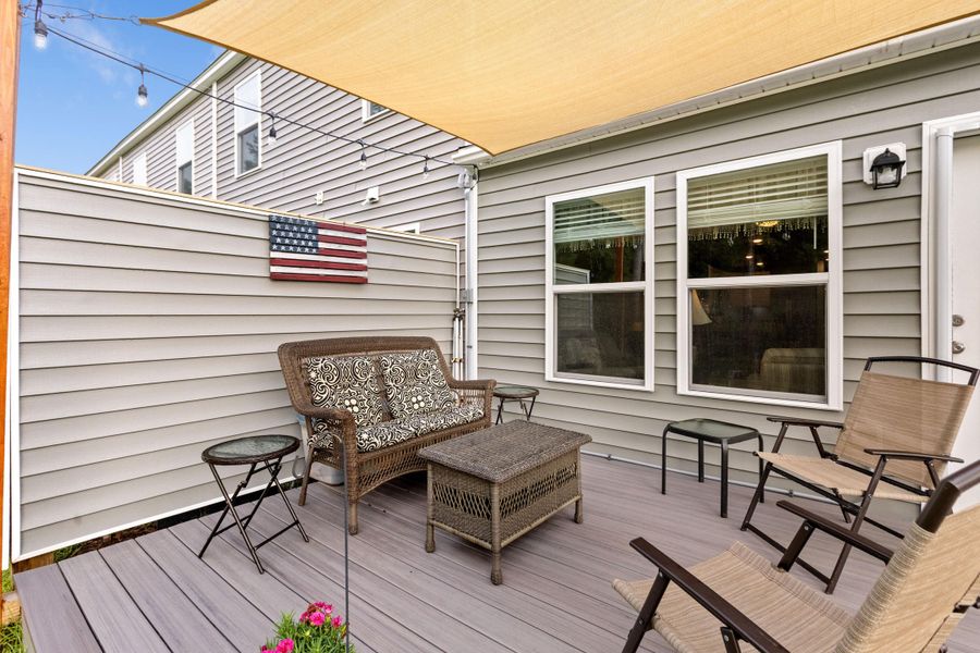 Exterior details and patio area of a home in , Summerville (Image 27).