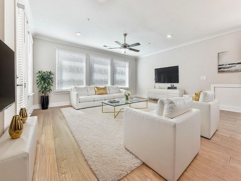 Furnished interior view inside a new home in Glenhaven at Ridgewalk, Woodstock (Image 7).