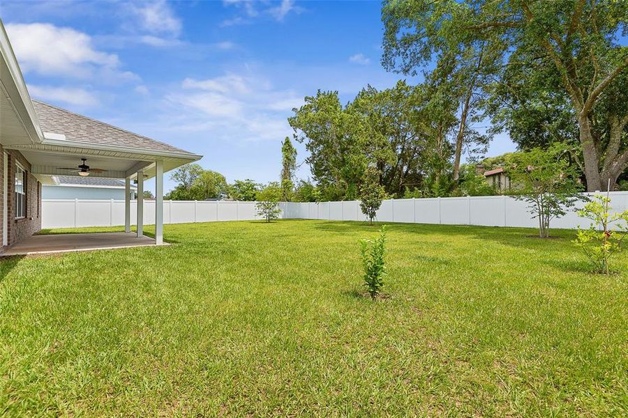 Exterior details and patio area of a home in Palm Coast, Palm Coast (Image 29).