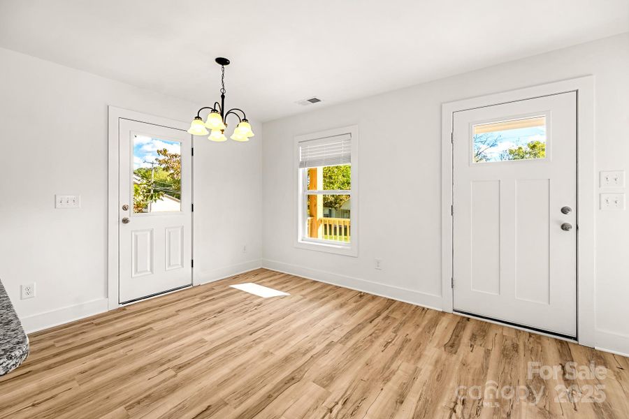 Spacious, unfurnished interior of a new home in , Maiden (Image 12).