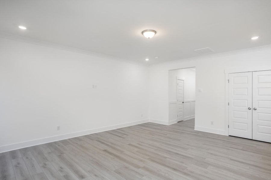 Spacious, unfurnished interior of a new home in Daniel Farms, Benson (Image 14). Spacious, unfurnished interior of a new home in Daniel Farms, Benson (Image 14).