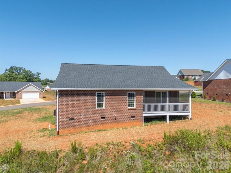 Exterior details and patio area of a home in , Spindale (Image 23).