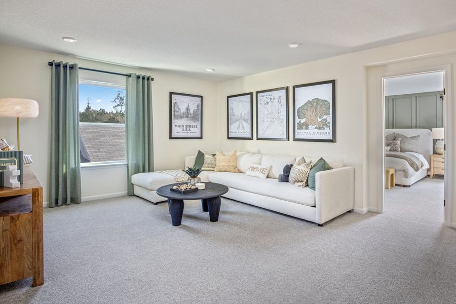 Representative furnished interior of a home built from the 2089 by KB Home in Maplewood, St. Augustine (Image 6).